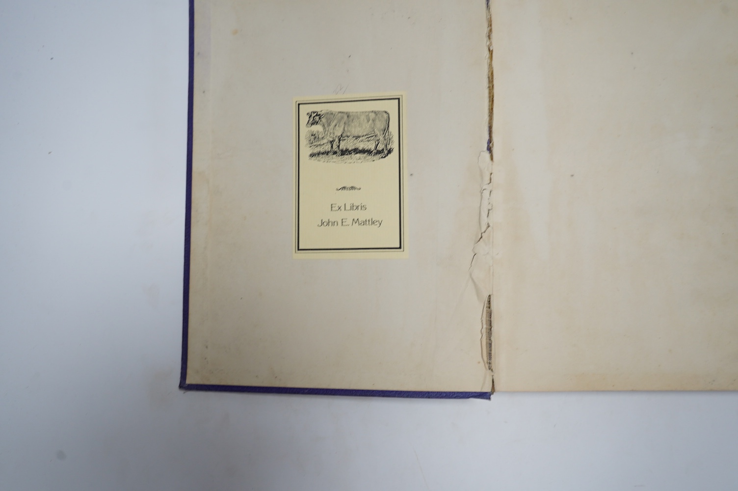 Macdonald, James and Sinclair, James - History of Hereford Cattle. 18 plates; original gilt cloth with patterned e/ps., cr.8vo. 1886; Miller, T.L. - History of Hereford Cattle ... with which is incorporated a History of